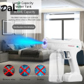 800ml 110V/220V CE Household Portable Blue Light Nano Spray Gun Disinfection Wireless Sprayer Machine